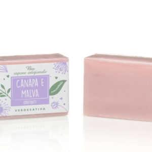 Sapone Canapa e Malva 100% bio degradabile - Verdesativa