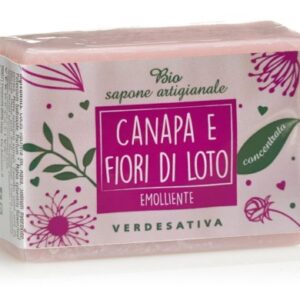 Sapone Canapa e Fior di Loto 100% bio degradabile - Verdesativa