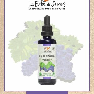 Olio di Vinaccioli bio - Le Erbe di Janas