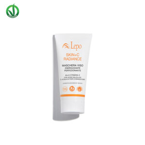 Skin +C Radiance Maschera Viso Energizzante Perfezionante alla vitamina C con acido salicilico e acqua di fiori d’arancio bio - Lepo