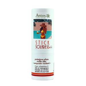 Stick solare SPF50+ water resistant - Protezione viso, labbra, tattoo - Antos