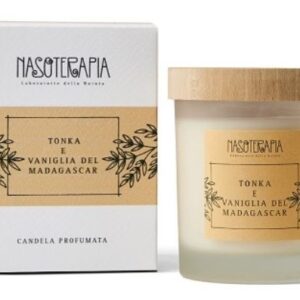 Candela profumata Tonka e Vaniglia del Madagascar - Nasoterapia