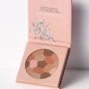 Pure Beauty Mosaic face powder - Bronzer Polvere Viso Effetto Abbronzatura Naturale - Astra make-up