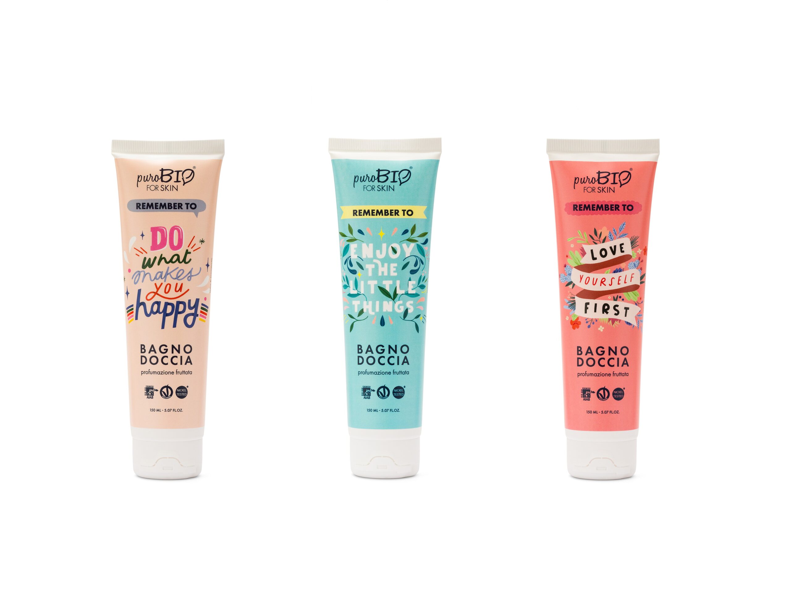 Bagno Doccia “Remember to” 3 Packaging - PuroBIO