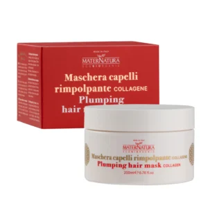 Maschera capelli rimpolpante antiage al collagene - MaterNatura