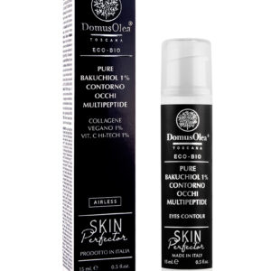 Pure bakuchiol 1% contorno occhi multipeptide - Domus Olea Toscana