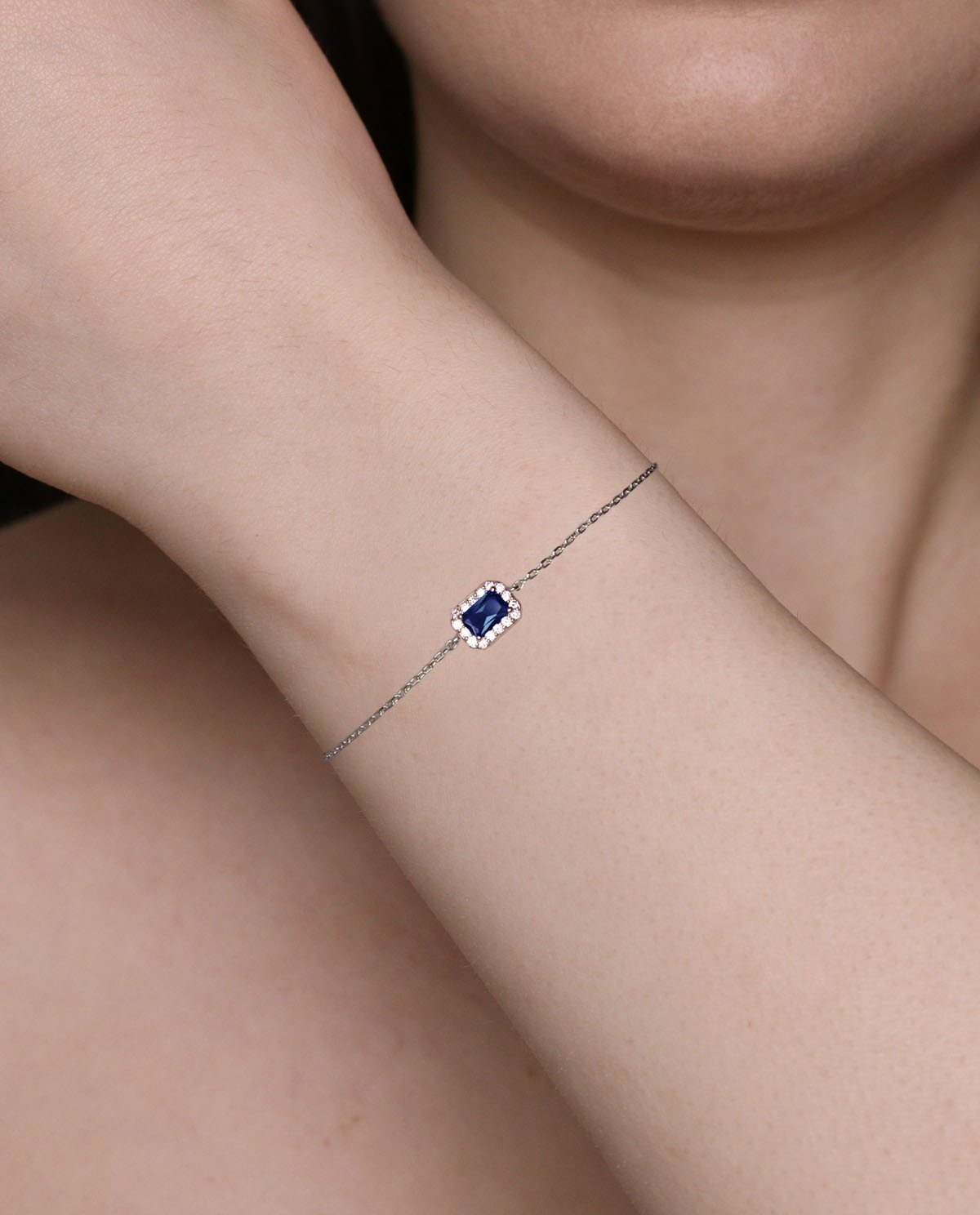 Bracciale Anastasia Argento Blu - Veramé