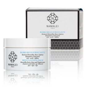 Burro ricco struccante resina di Boswellia, Iperico e rose - Namalei