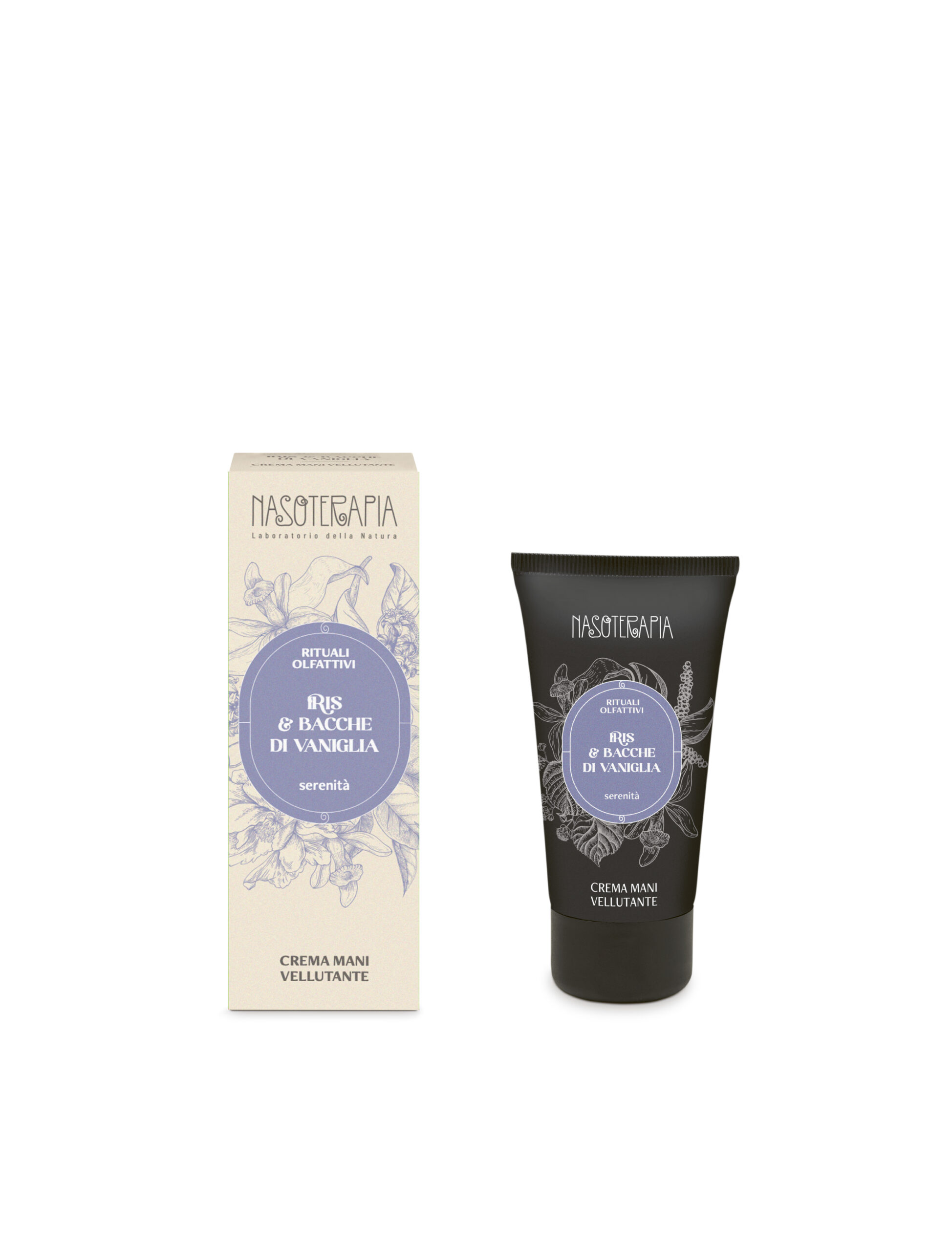 Crema mani Iris e Bacche di vaniglia - Nasoterapia