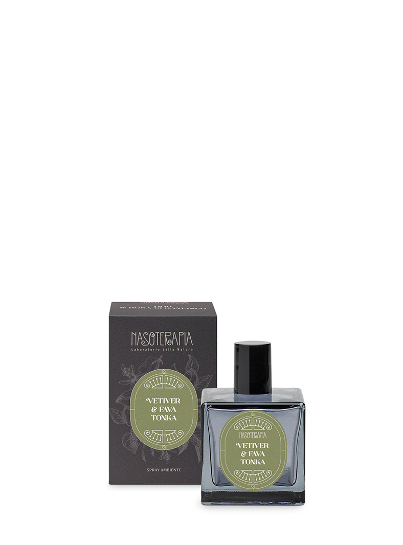 Spray per ambiente e tessuti Vetiver & Fava Tonka - Nasoterapia