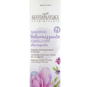 Shampoo volumizzante capelli fini alla magnolia - Maternatura