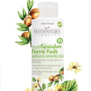 Olio Riparatore Doppie Punte Argan e Amamelide - MaterNatura