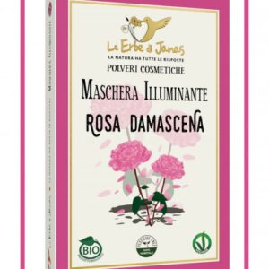 Maschera illuminante alla Rosa Damascena - Le Erbe di Janas