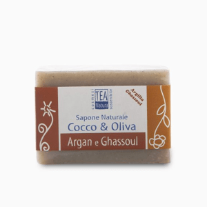 Sapone naturale ghassoul e argan - Tea Natura
