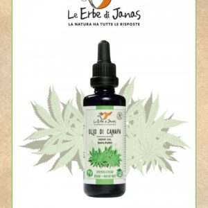 Olio di Canapa bio - Le Erbe di Janas