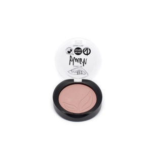 Blush n. 1 Rosa satinato, raffinato dai riflessi dorati - PuroBio Cosmetics