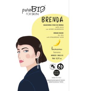 Maschera Viso Brenda Pelle Secca - Purobio Cosmetics