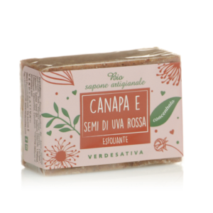 Sapone Canapa e Uva Rossa 100% bio - Verdesativa