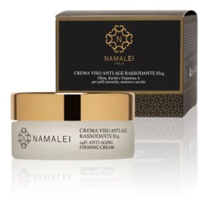 Crema viso anti age rassodante H 24 Oliva, Karité e Vitamina A - Namalei