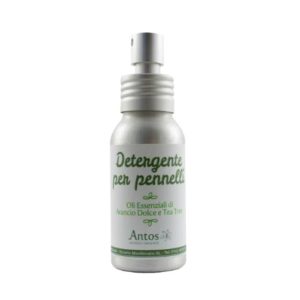 Detergente per pennelli make-up naturale con olio di Arancio - Antos