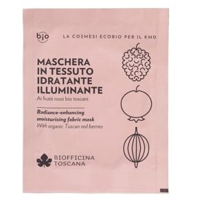 Maschera in tessuto idratante-illuminante - Biofficina Toscana