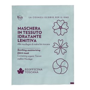 Maschera in tessuto idratante-lenitiva - Biofficina Toscana