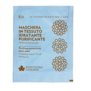 Maschera in tessuto idratante-purificante - Biofficina Toscana
