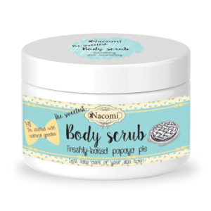 Scrub Freshly Baked Papaya Pie - Nacomi