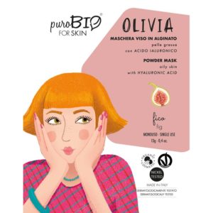 Olivia Maschera viso Peel-Off per Pelle Grassa - Purobio Cosmetics