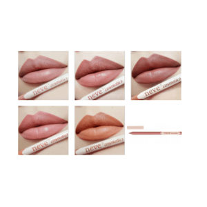 Pastello labbra Nude 5 Tonalità - Neve Cosmetics