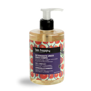 Detergente unico viso e corpo Corbezzolo & sambuco - Bio Happy